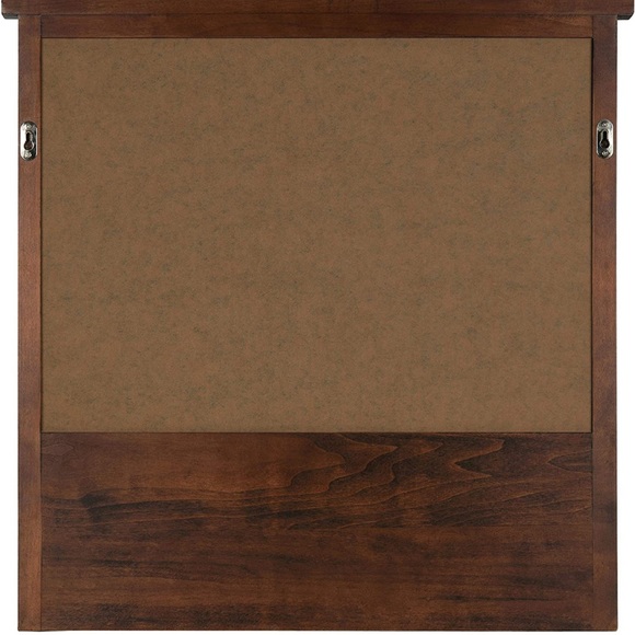 COPY - New! Decorative wood organizer with mirror - Picture 6 of 6